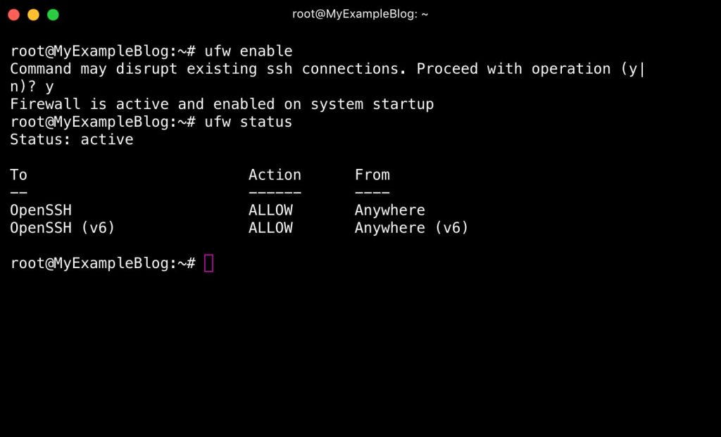 Check Your Firewall Status on Ubuntu