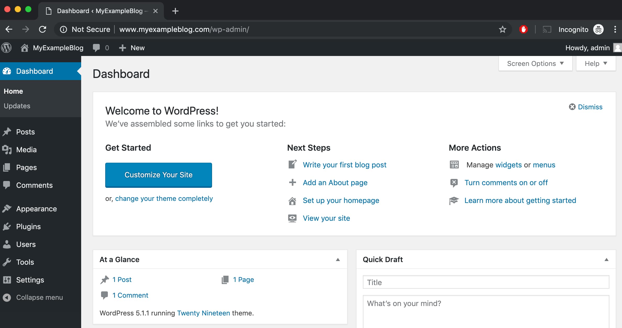 WordPress URL Changed after Site Address change