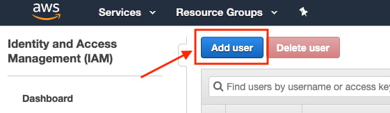 AWS S3 Add IAM user